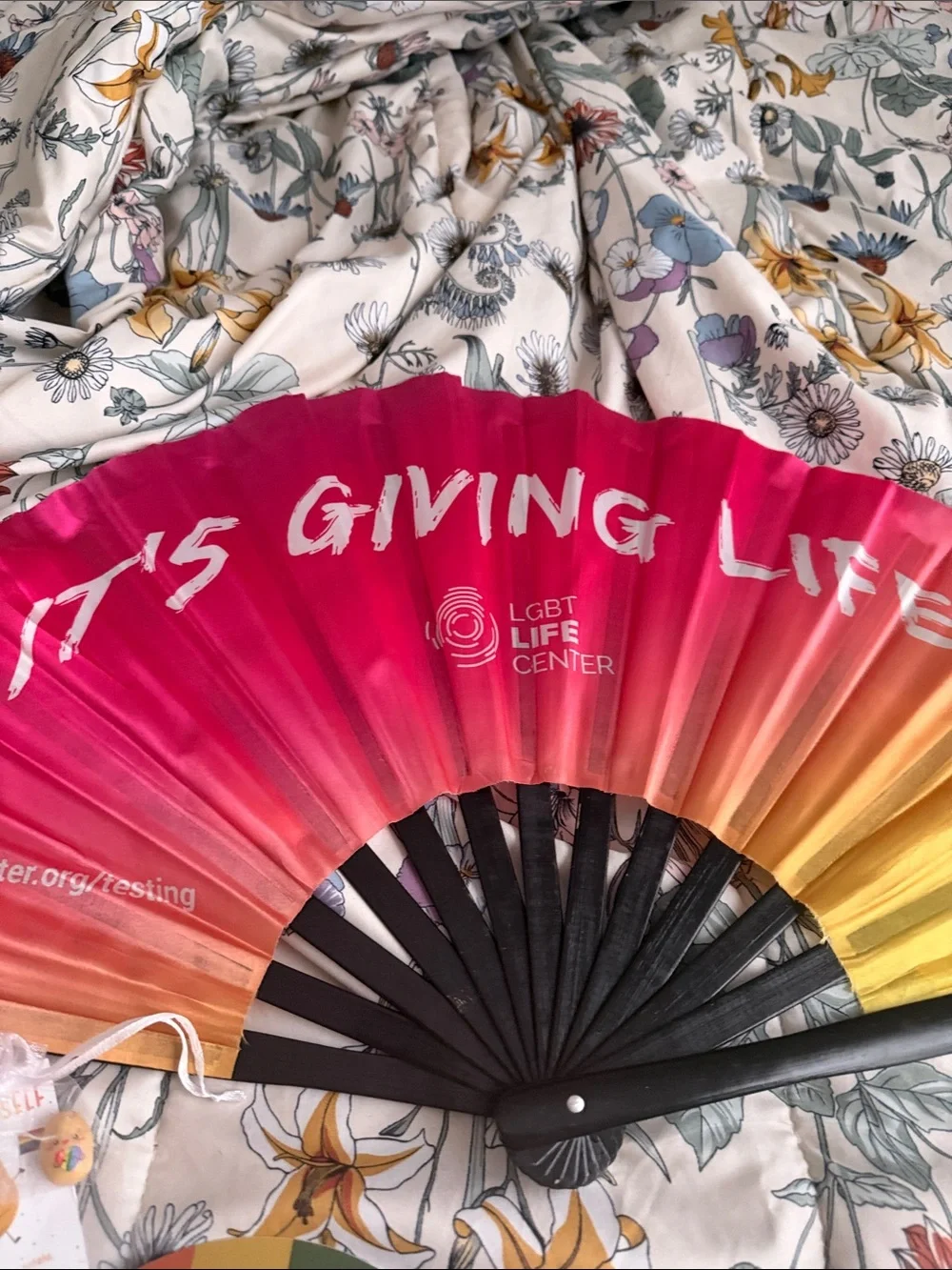 LGBTQ+ Pride Set fans ribbons pocket buddy